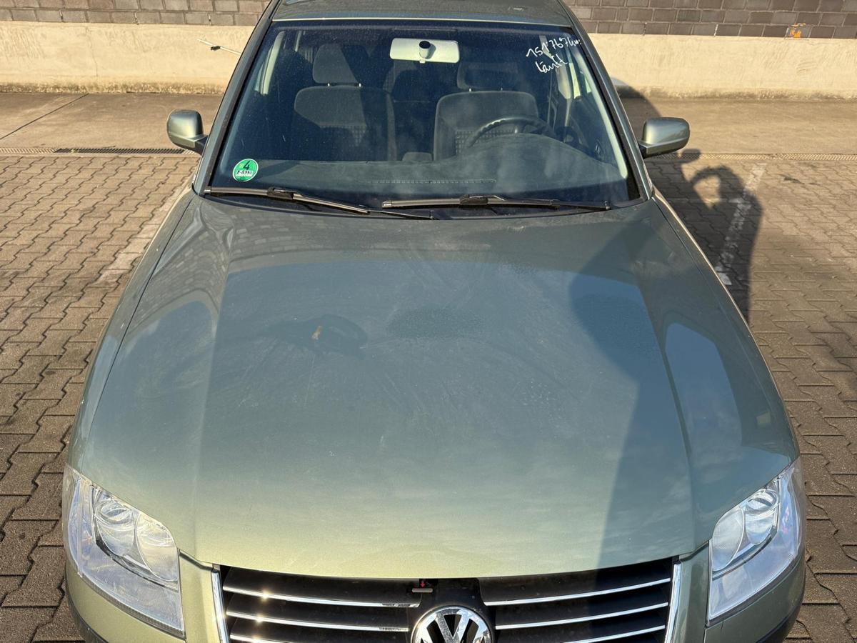VW Passat 3BG original Motorhaube LA6W Frescogrünmetallic BJ01